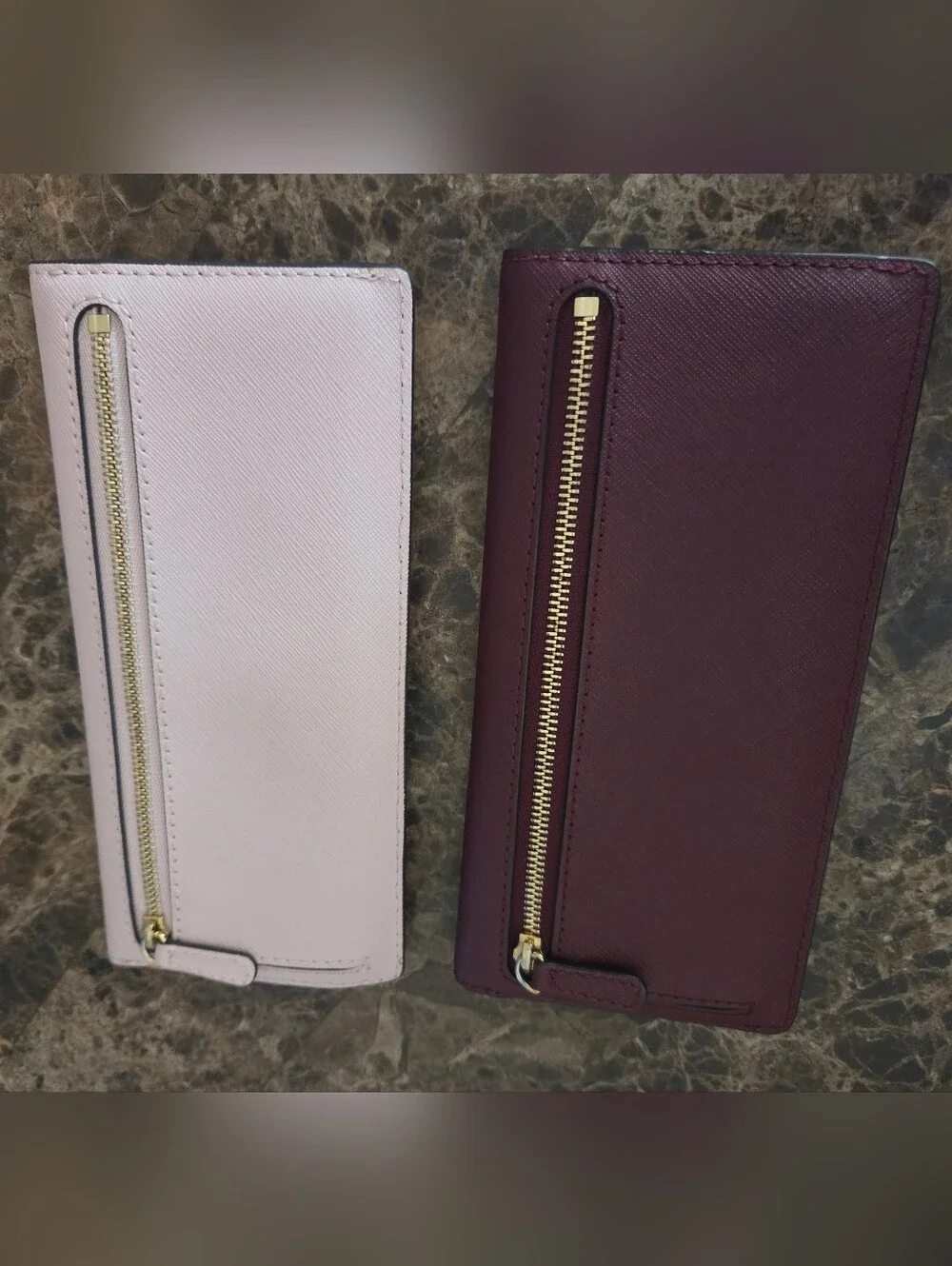Michael Kors Saffiano Leather Jetset Slim Wallet Bundle Brand New!